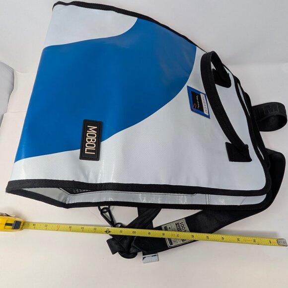 MOBOLI Luxe "I HAVE A CAT" PVC Tarpaulin Large Cat Carrier/Backpack - Gym/Beach? - Picture 15 of 15